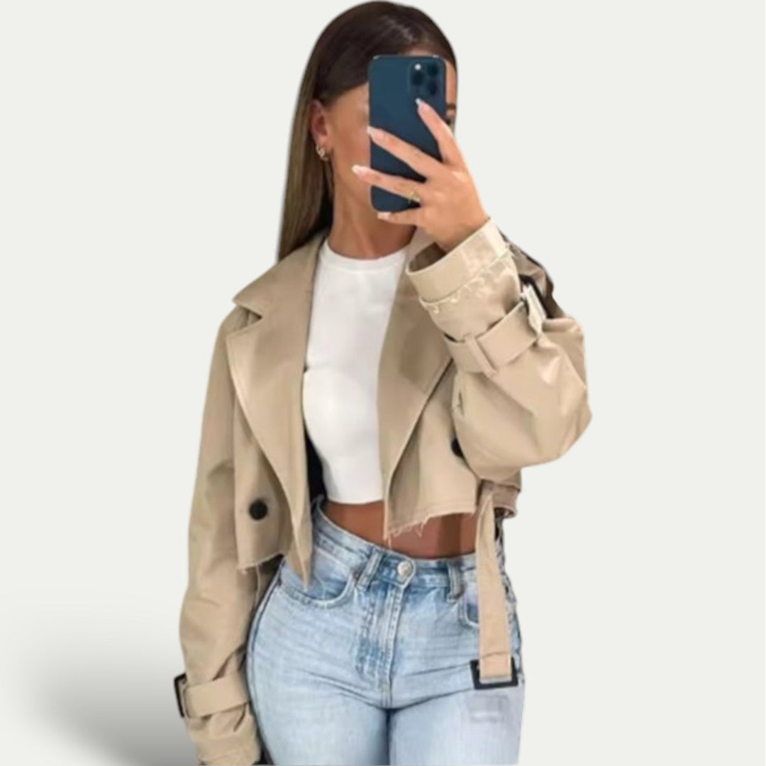 Drune | Eleganter Vintage-Trenchcoat aus Qualitätsstoff