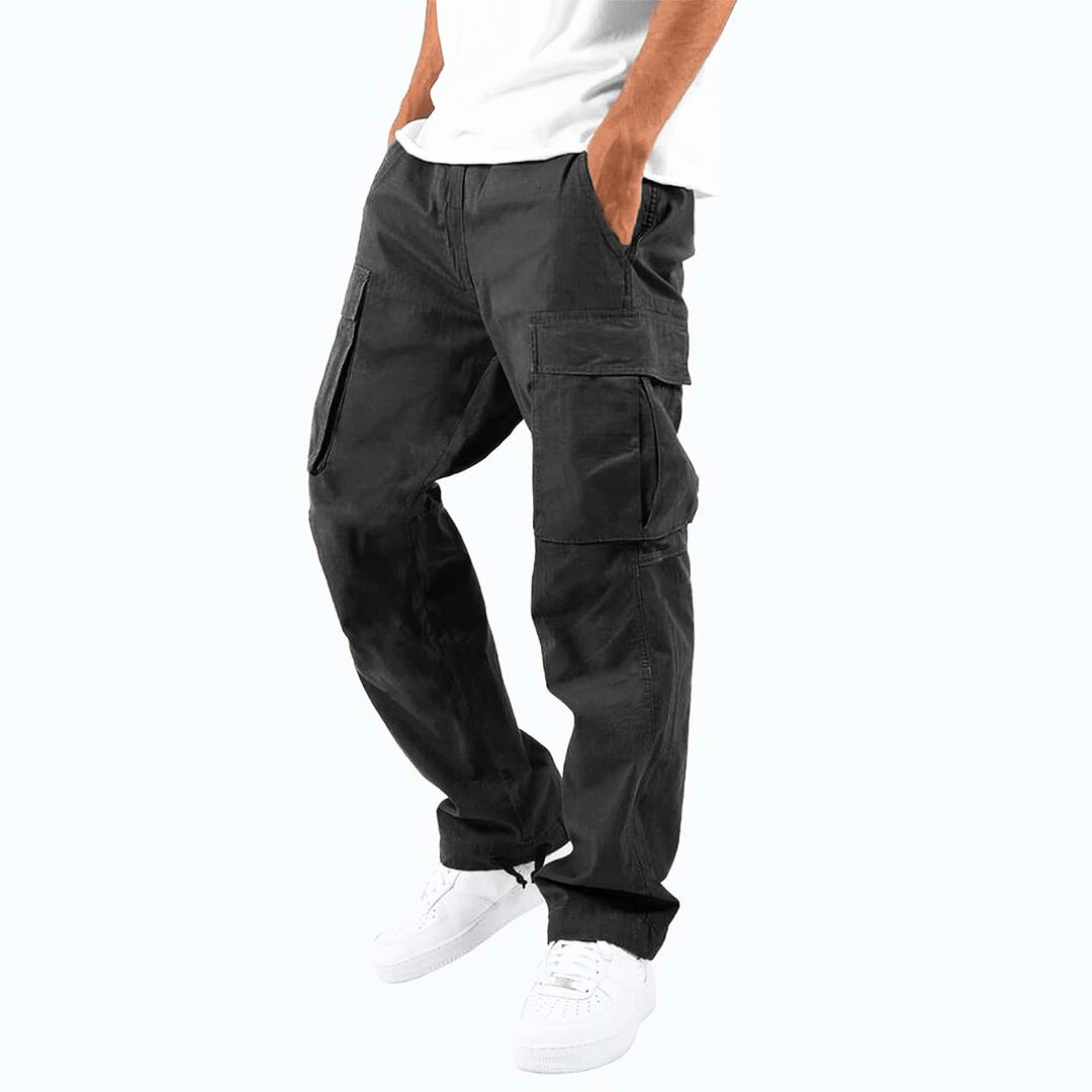 Drune | Cargo Hose Herren Flexibel & Komfortabel Praktische Taschen