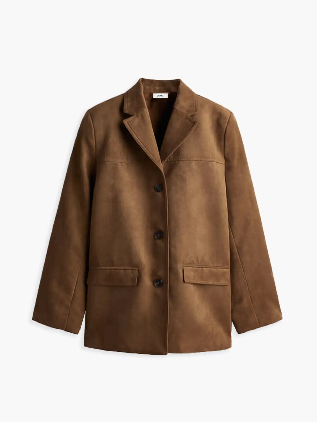 Drune | Faux-Suede-Blazerjacke