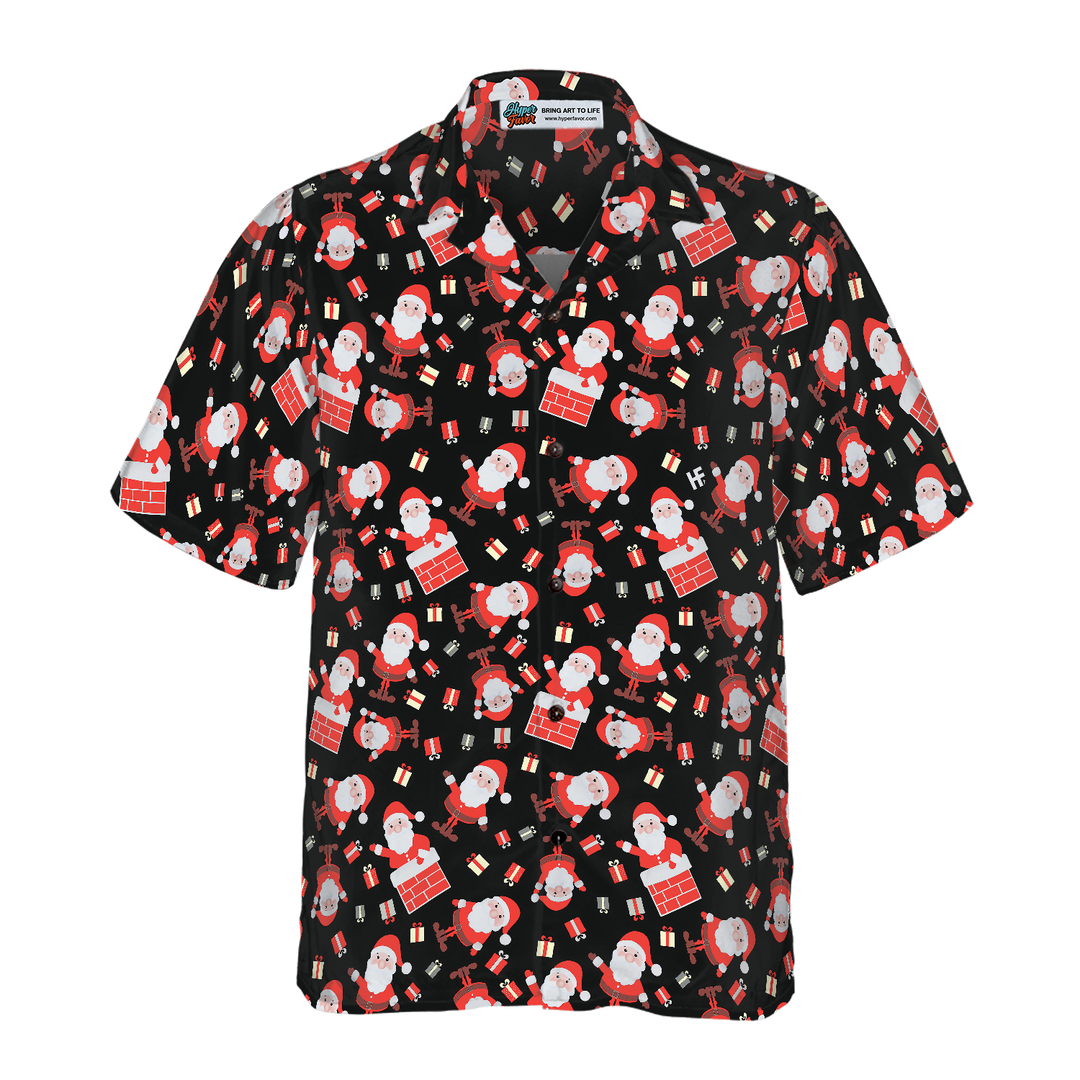Drune | Frohe Weihnachten Santa Claus 12 Hawaiihemd