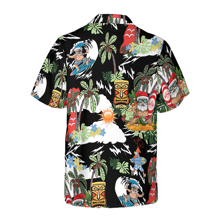 Drune | Fröhliche Weihnachten Santa Claus 9 Hawaiian Shirt