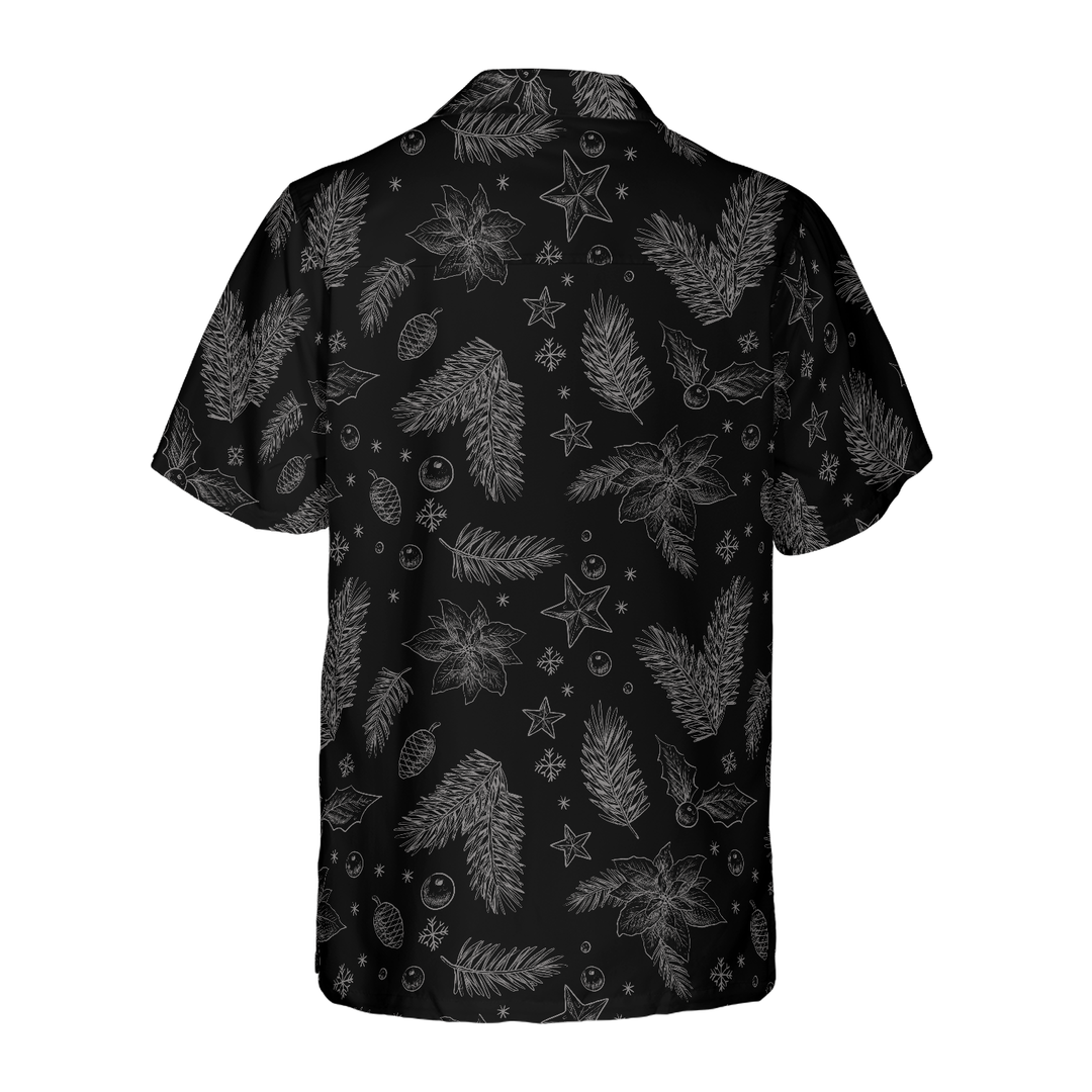 Drune | Hyperfavor Weihnachts-Hawaiianhemden, Weihnachts-USA-Flaggenmuster-Hemd Kurzarm, Weihnachtshemden-Idee Geschenk Für Männer Und Frauen