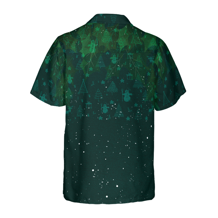 Drune | Hyperfavor Weihnachts-Hawaiian-Shirts für Männer und Frauen, Weihnachtskranz Bowling Hawaiian Shirt Knopfleiste Kurzarm.png