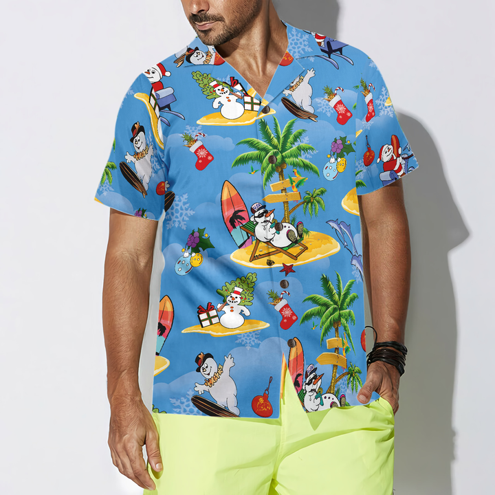 Drune | Frohe Weihnachten Weihnachtsmann 17 Hawaiian Shirt