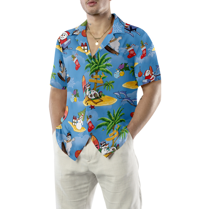 Drune | Frohe Weihnachten Weihnachtsmann 17 Hawaiian Shirt