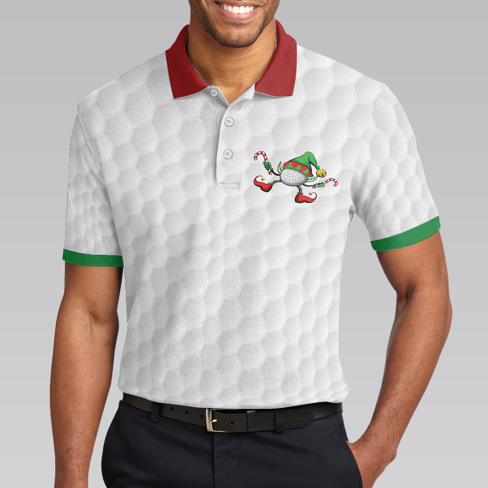 Drune | Golf Alles, was ich will Polo-Shirt, Geschenkidee für männliche Golfer, lustiges weihnachtliches Golfhemd