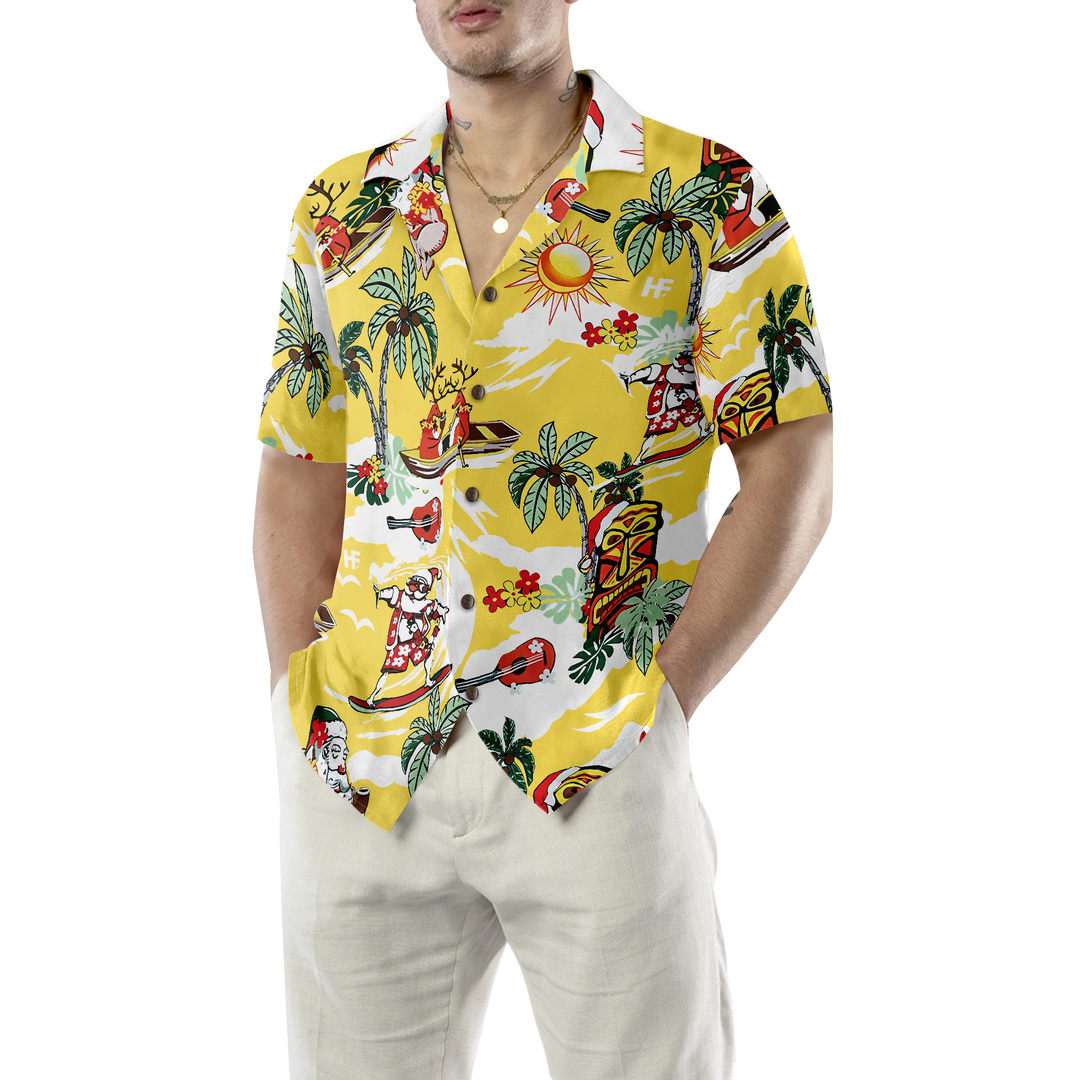 Drune | Frohe Weihnachten Santa Claus 15 Hawaiian Shirt
