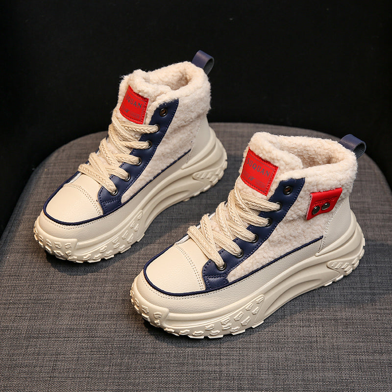 Drune – Wasserdichte Plüsch-Stiefeletten