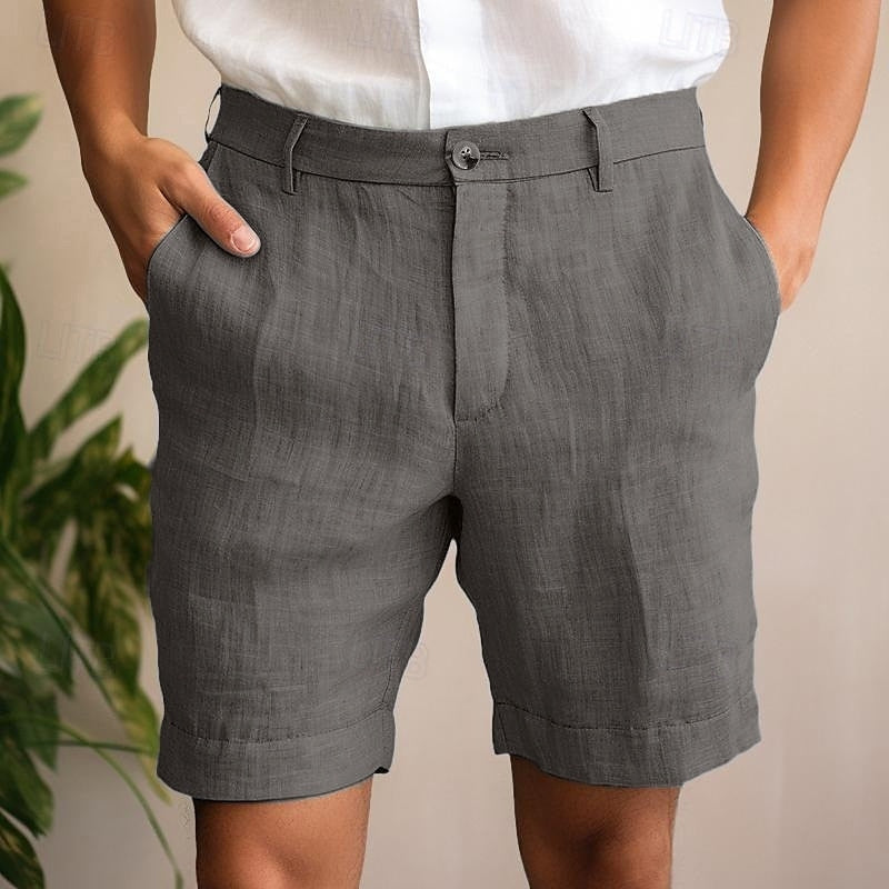 Drune | Maßgeschneiderte Knopfleisten Shorts Für Herren