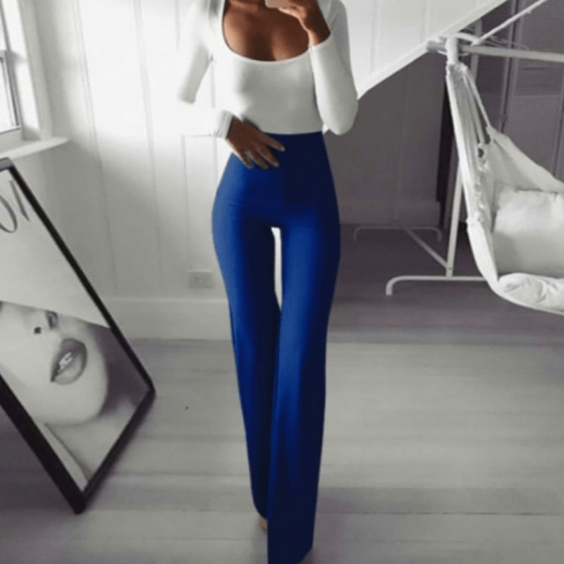 Drune | Elegante Weite Freizeit Damenhose Hochwertige Kleidung