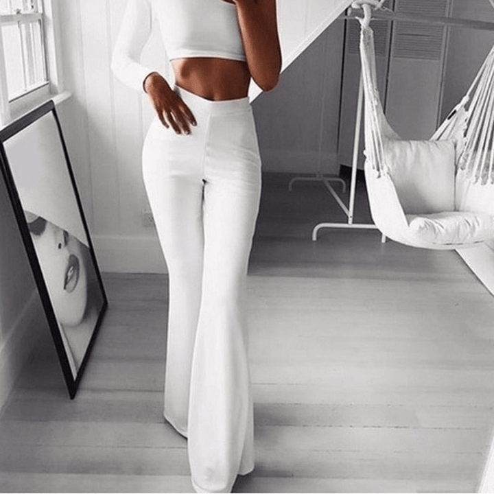 Drune | Elegante Weite Freizeit Damenhose Hochwertige Kleidung