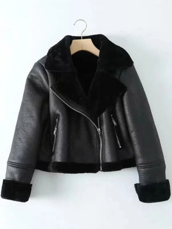 Drune | Motorrad Kurze Fell Winterjacke