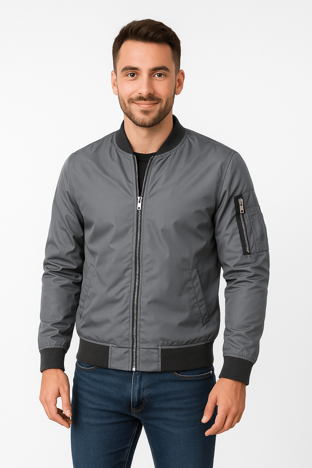 Drune | Herren-Bomberjacke - Klassische Passform