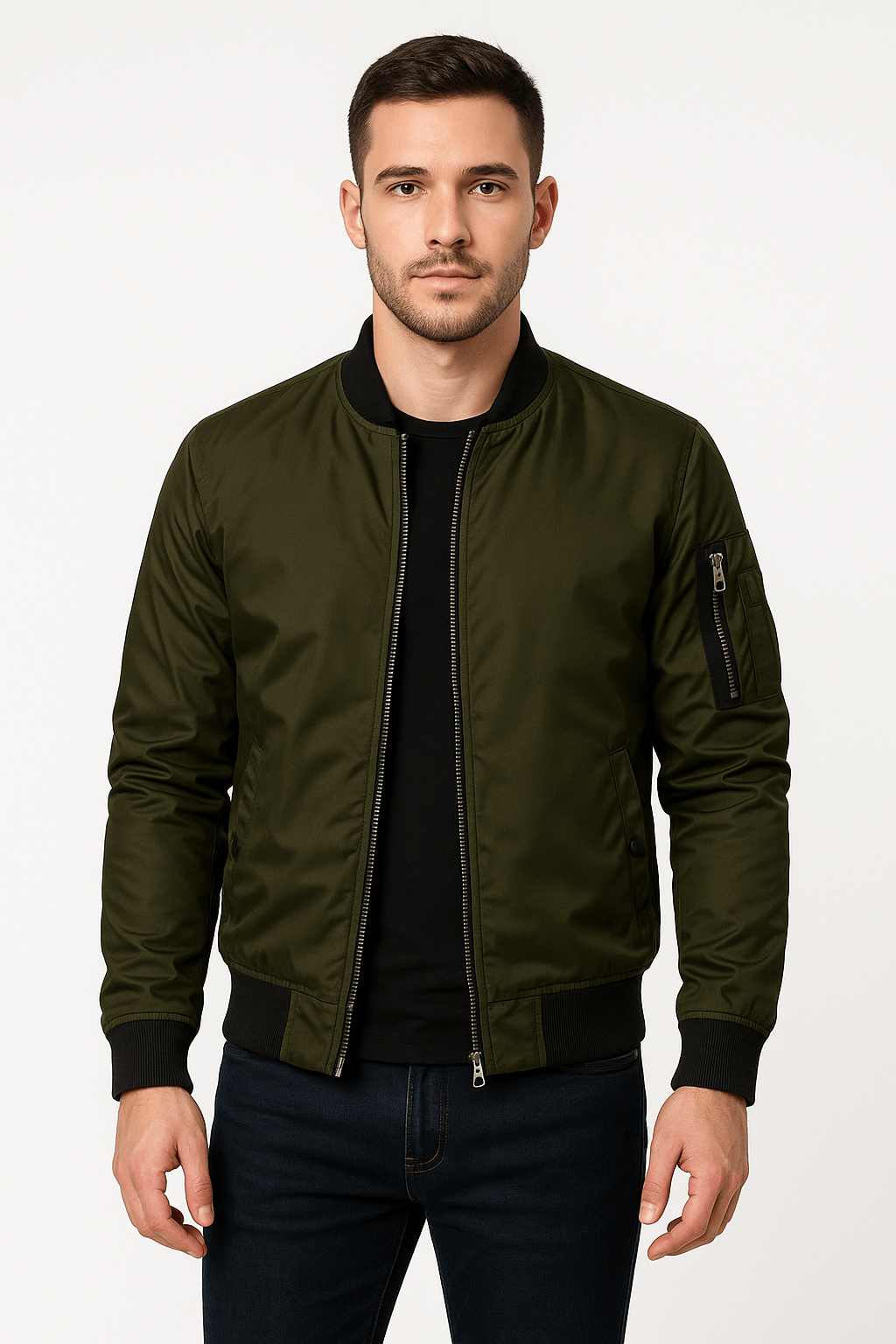 Drune | Herren-Bomberjacke - Klassische Passform