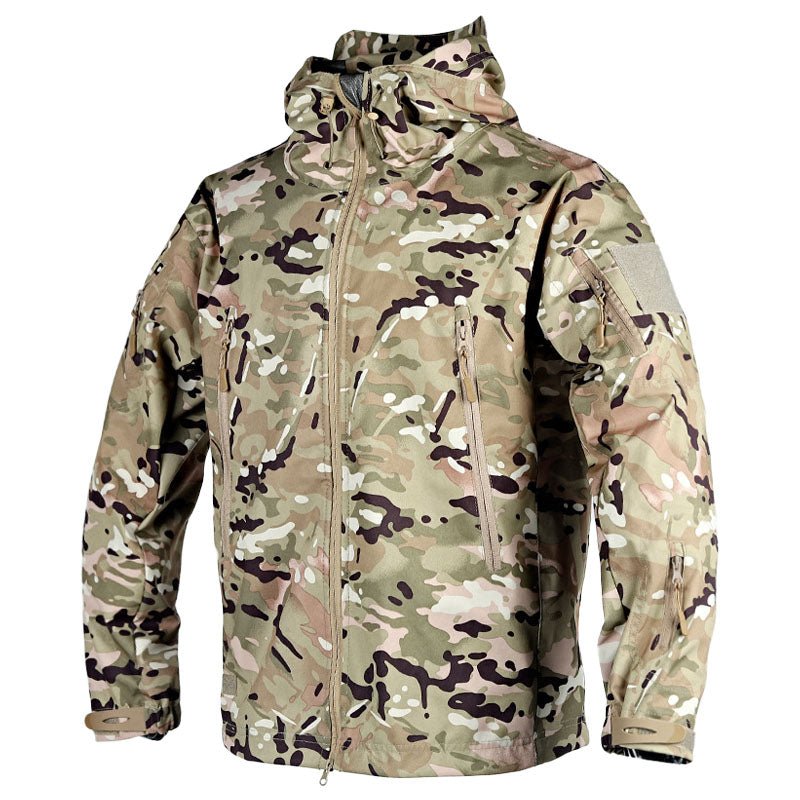 Drune | Damen Outdoor-Jacke – Wetterschutz – Mit Kapuze – Mit Reißverschlusstaschen – Winddichter Schnitt