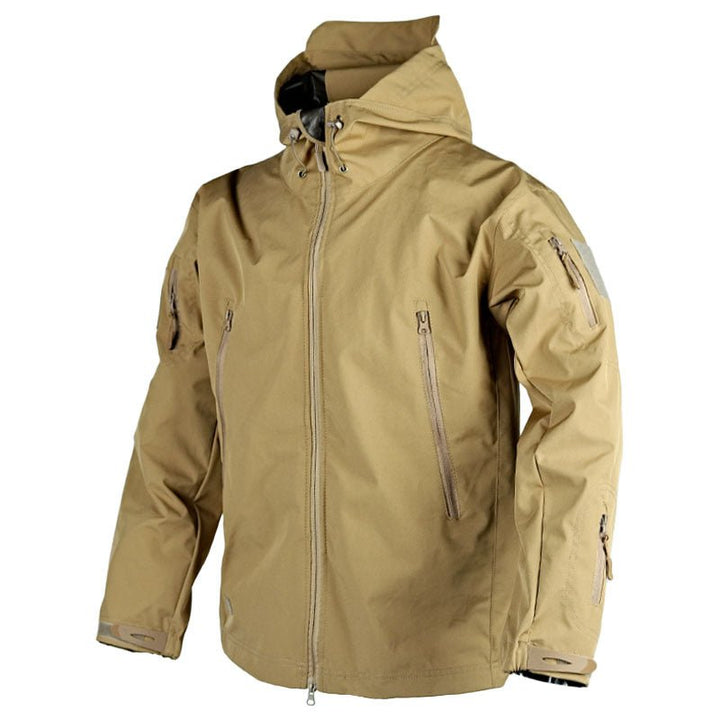 Drune | Damen Outdoor-Jacke – Wetterschutz – Mit Kapuze – Mit Reißverschlusstaschen – Winddichter Schnitt