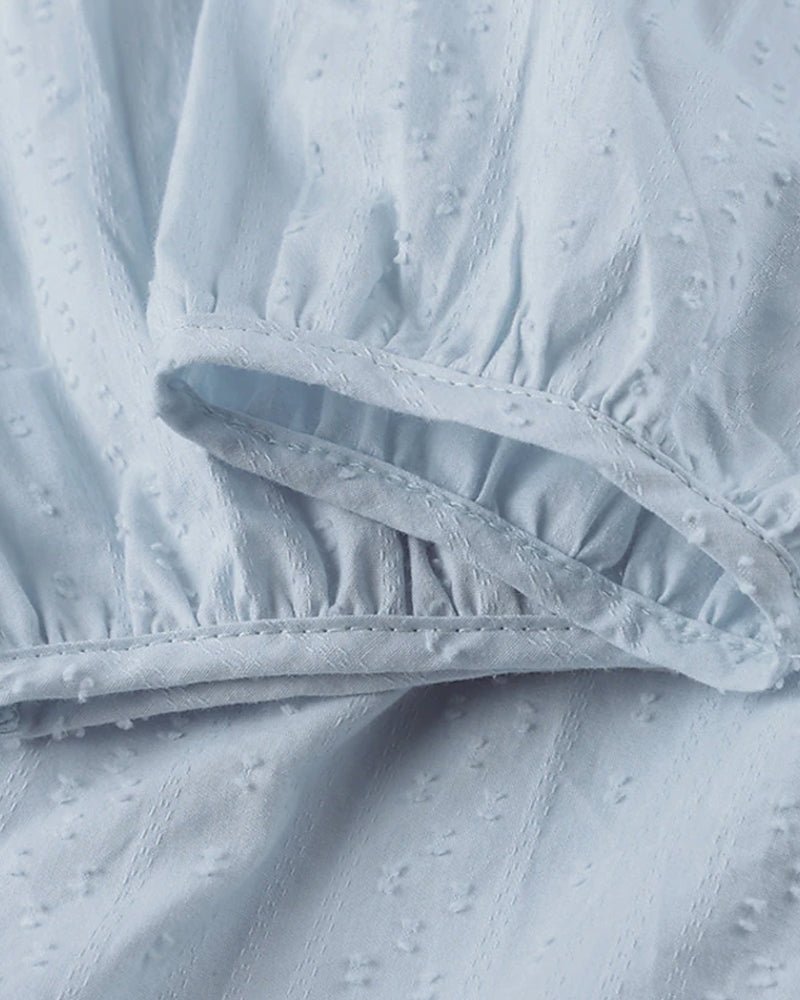 Drune | Entspannendes Boho Hemdblusenkleid mit V-Ausschnitt für Damen