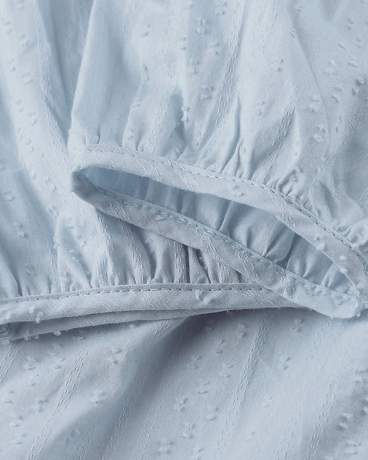 Drune | Entspannendes Boho Hemdblusenkleid mit V-Ausschnitt für Damen
