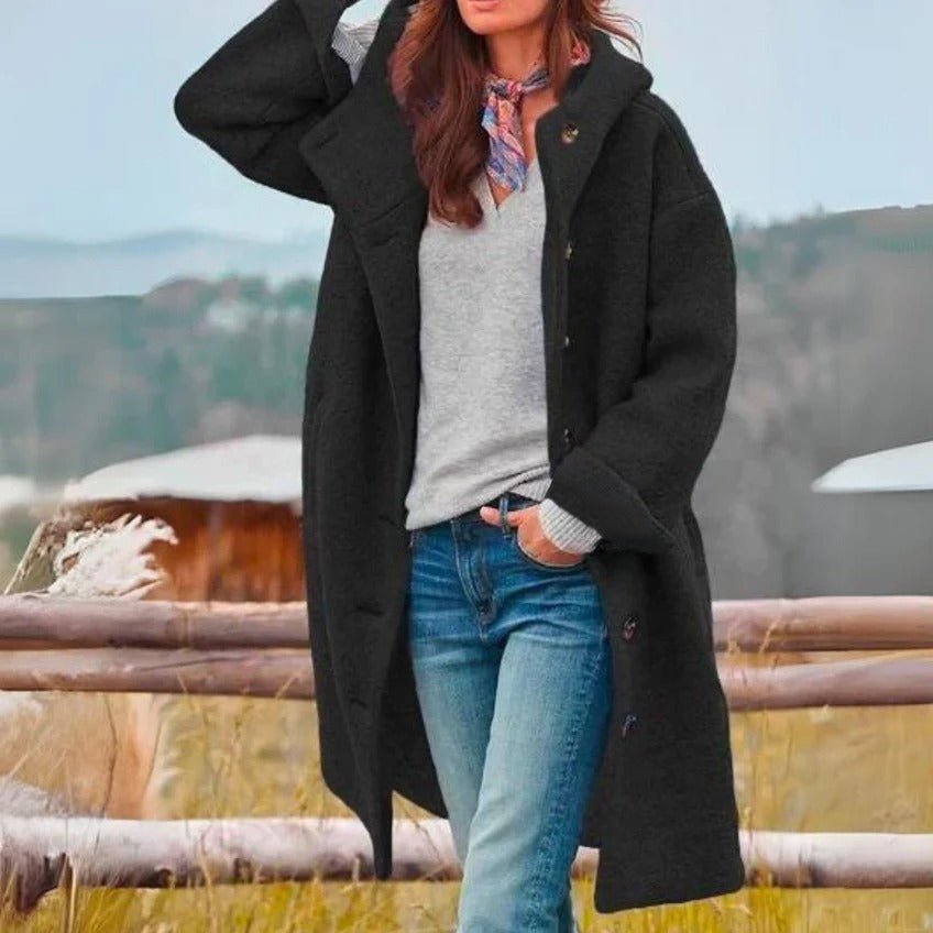 Drune | Oversize-Jack - stilvolle Fleece-Damenoutdoor