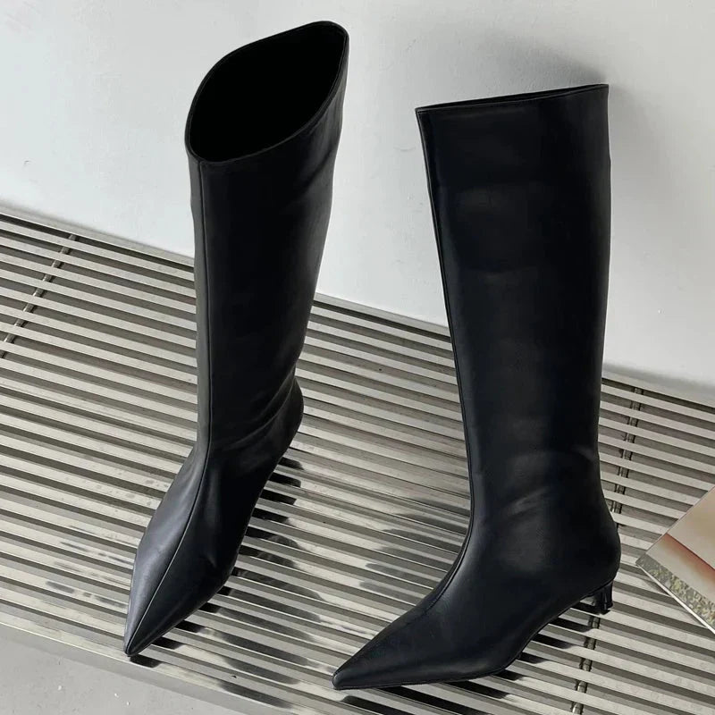 Drune | Kniehohe Stiefel - Kniehoch