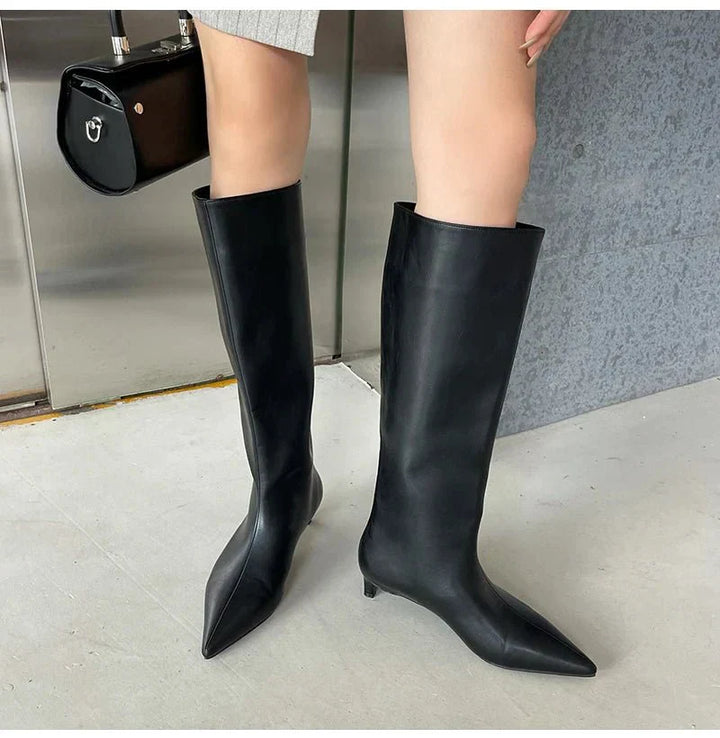 Drune | Kniehohe Stiefel - Kniehoch