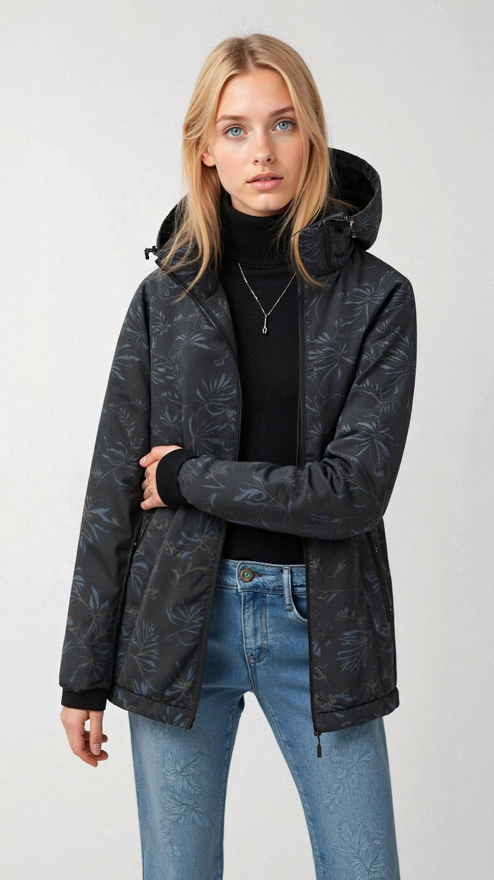 Drune | Jacke mit Kapuze Leichte Übergangsjacke für Freizeit und