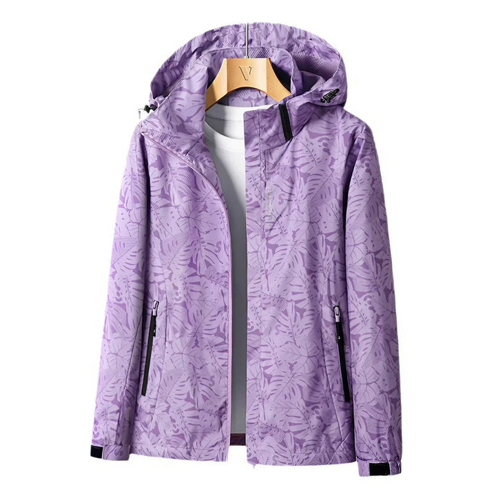 Drune | DIE BEDRUCKTE OUTDOOR - JACKE MIT KAPUZE FÜR AKTIVE TAGE MIT STIL