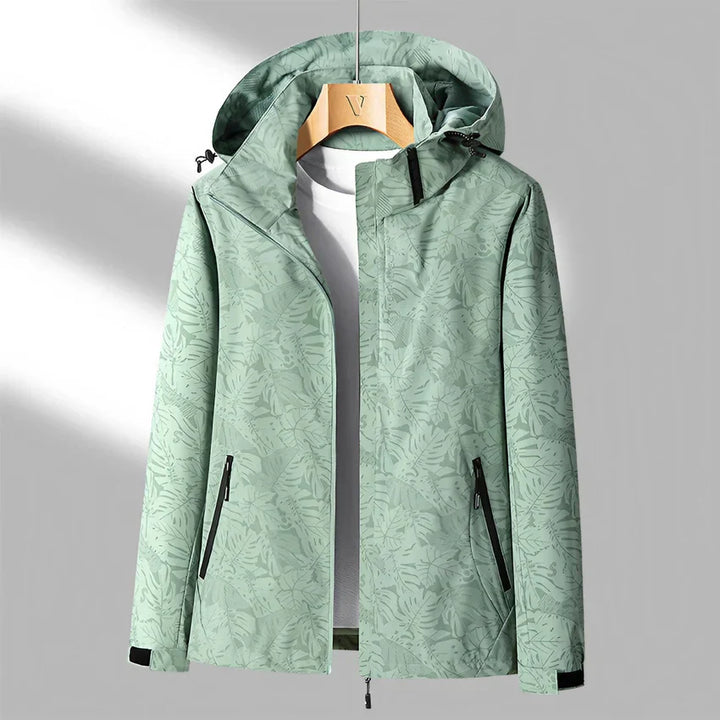Drune | DIE BEDRUCKTE OUTDOOR - JACKE MIT KAPUZE FÜR AKTIVE TAGE MIT STIL