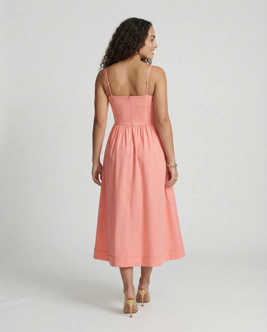 Drune | Elegantes Ärmelloses Midikleid für Damen