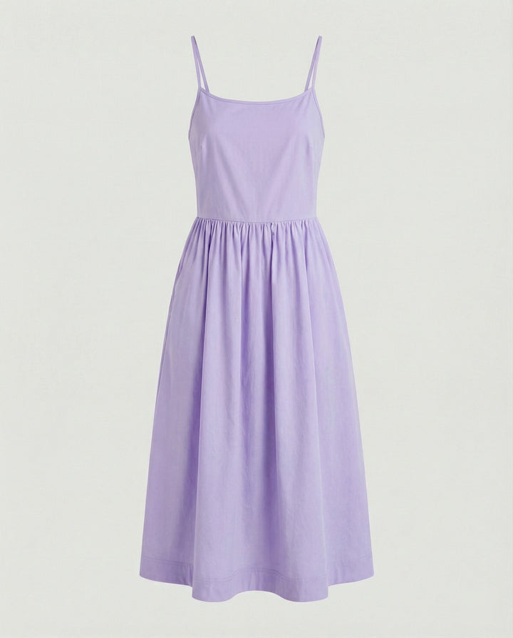 Drune | Elegantes Ärmelloses Midikleid für Damen