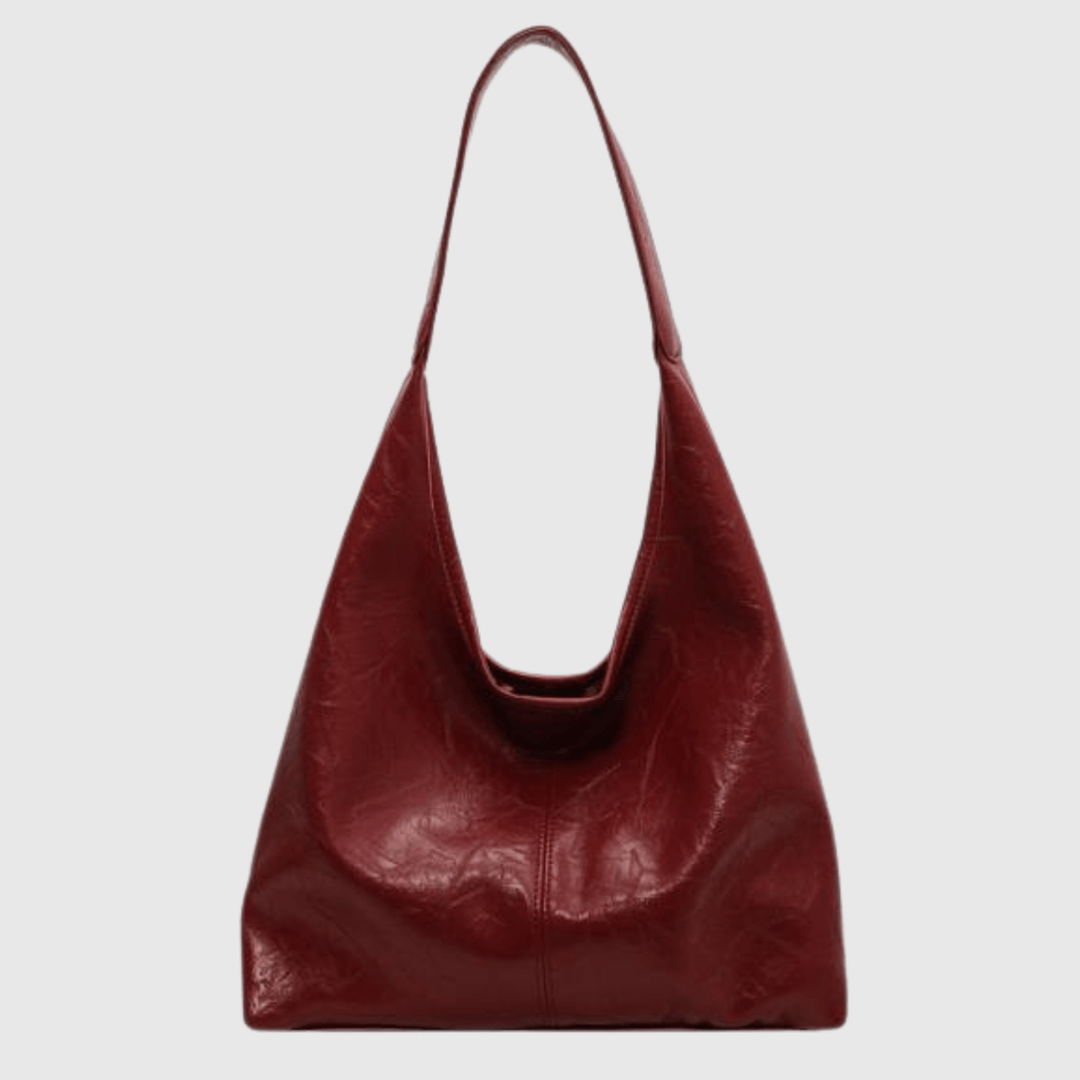 Drune | Elegante Leder Schultertasche für Frauen
