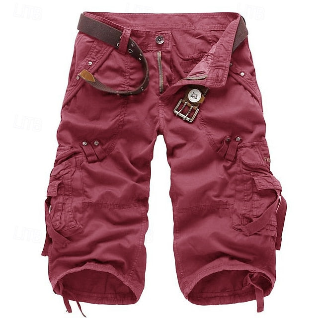 Drune | Cargo Shorts Mit Mehreren Taschen Für Männer Im Sommer