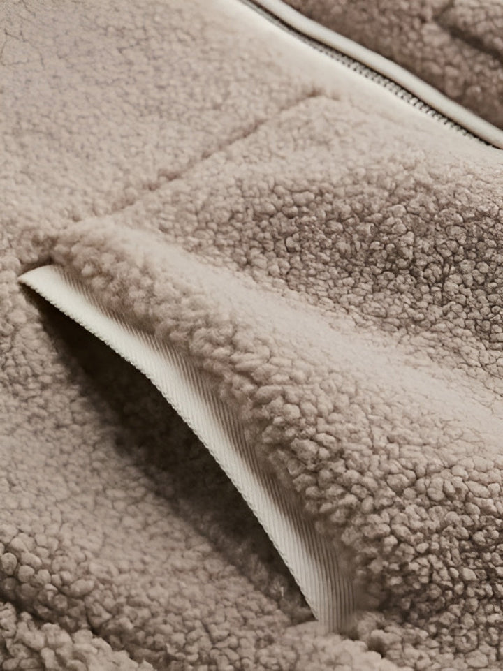 Drune | Douillet Teddyjacke Crème für eleganten Komfort