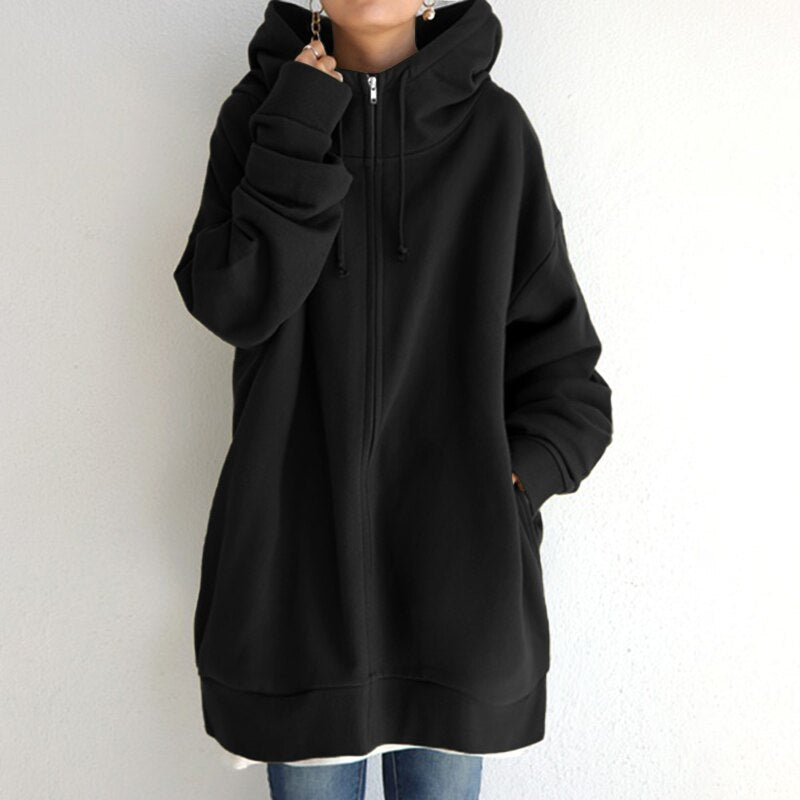 Drune | Winterpullover mit Kapuze In Oversize Größe