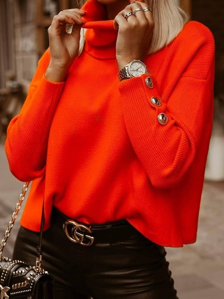 Drune | Eleganter Rollkragenpullover für Damen