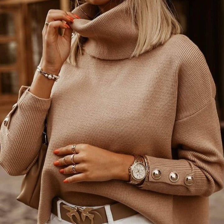 Drune | Eleganter Rollkragenpullover für Damen