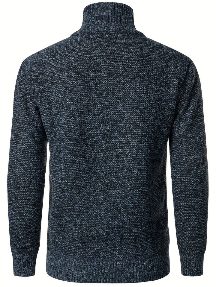 Drune | Zip-Up Rollkragenweste