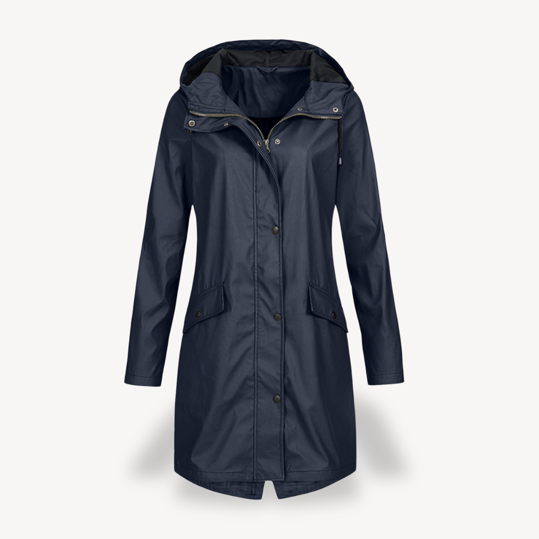 Drune | Damen wasserdichte Kapuzenjacke