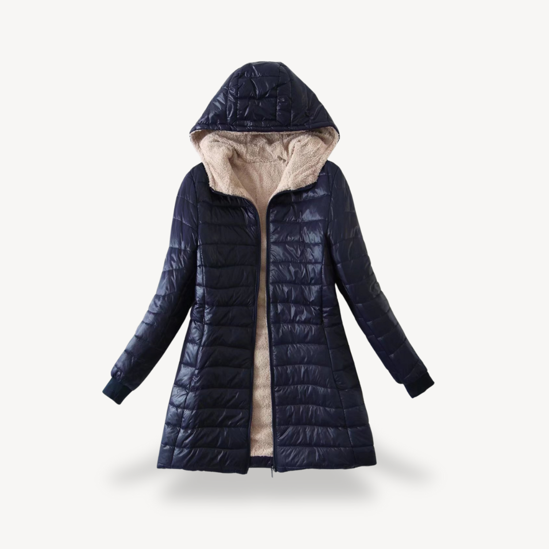 Drune | Damen Sherpa gefütterte Pufferjacke
