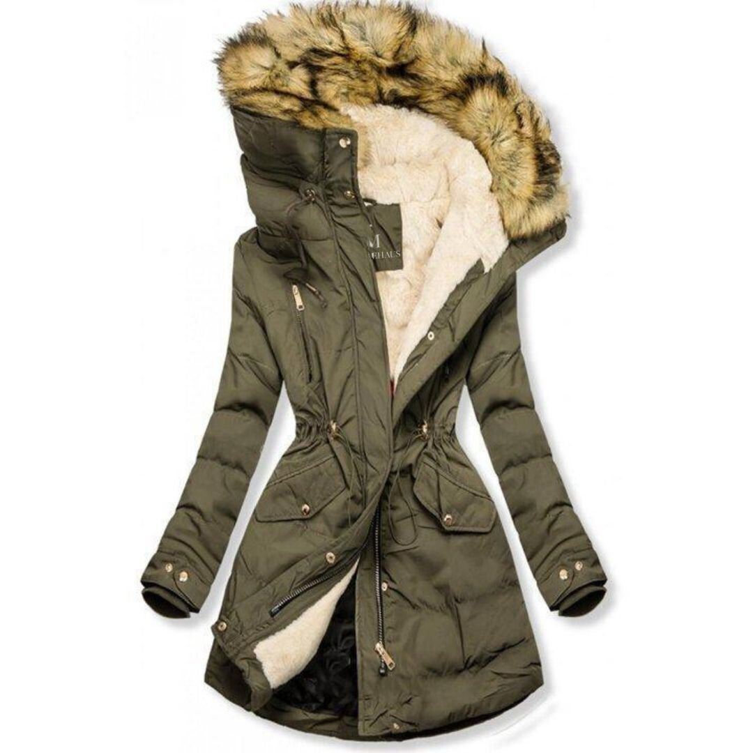 Drune | Gepolsterte Jacke mit Warmem Plüschfutter