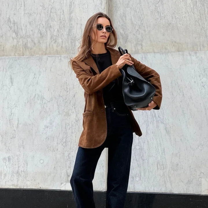 Drune | Wildleder Damenjacke