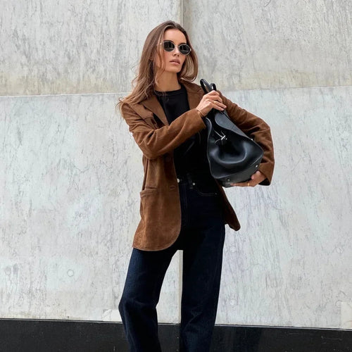 Drune | Wildleder Damenjacke
