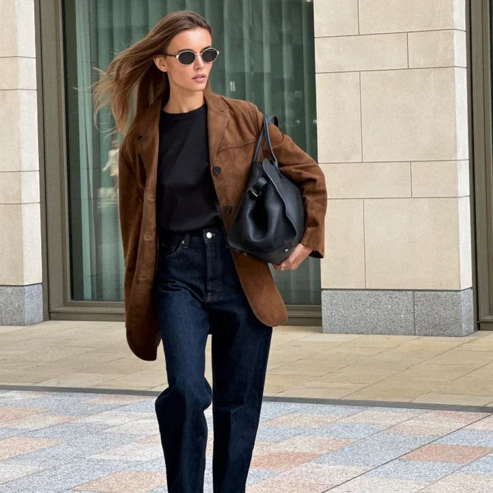 Drune | Wildleder Damenjacke