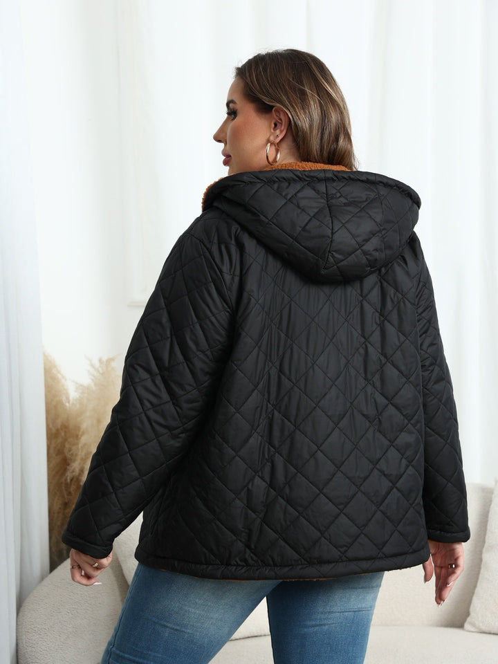 Drune | Winterjacke In Großen Größen - Schwarz