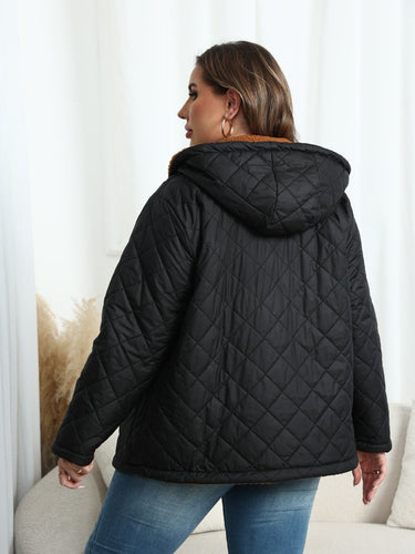 Drune | Winterjacke In Großen Größen - Schwarz