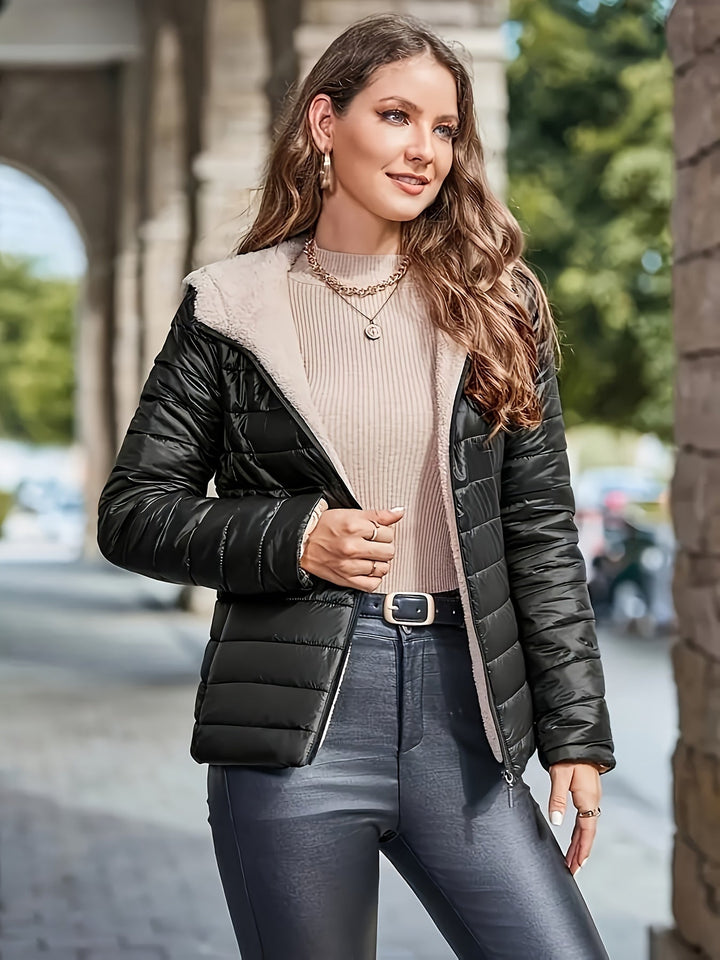 Drune | Warme gepolsterte Hoodie-Jacke