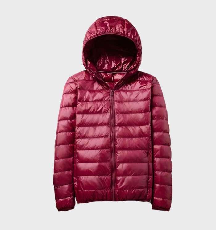 Drune | Kapuzen-Pufferjacke - Packbares Design - Winterwärme - Lässige Alltagskleidung