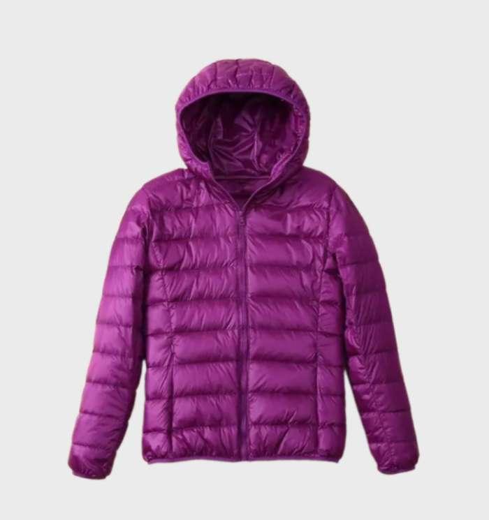 Drune | Kapuzen-Pufferjacke - Packbares Design - Winterwärme - Lässige Alltagskleidung
