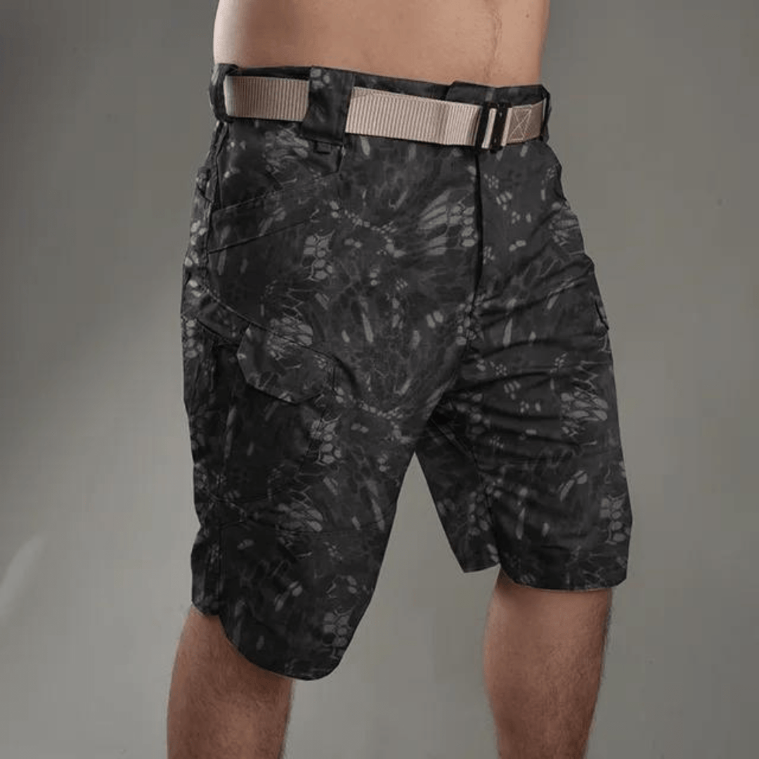 Drune | All in One Cargo Shorts Praktische Verwendung Maximale Haltbarkeit