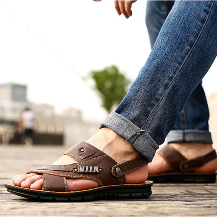 Drune | Hochwertige Orthopädische Sandalen für Männer